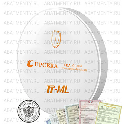 Диск циркониевый Upcera TT-One-ML А3 D=98 H=14