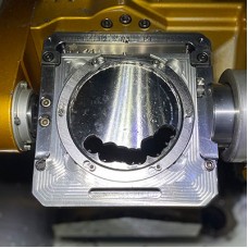 Холдер из алюминия для дисков D=98 мм и станков ARUM, без кольца