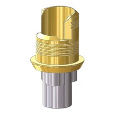 Титановое основание TiN Степ Гео (Step Geo) G/H=0.6 H=3.8, совместимое с NobelReplace NP, один. констр.