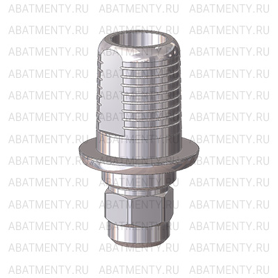 Титановое основание Флэт (Flat) G/H=0.5 H=4.5, совместимое с XiVE 4.5, один. констр.
