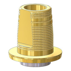 Титановое основание TiN Белл Гео (Bell Geo) G/H=0.6 H=5.3, совместимое с NobelReplace 6.0, мост. констр.